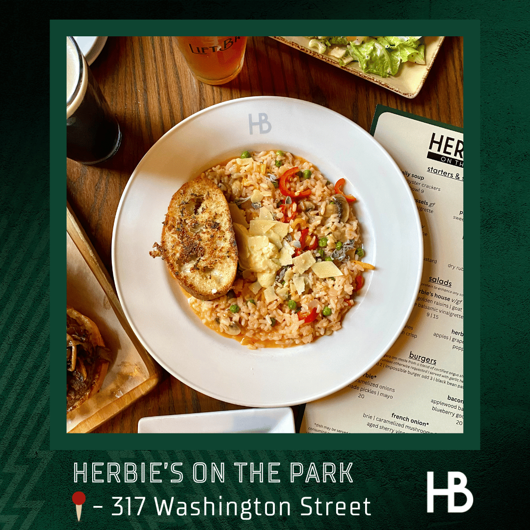 Favorite food alert! Here's a great game day stop - @HerbiesPark  Stop in before the game for a lively atmosphere of Wild fans and try the new winter menu with highlights like pretzel bites, braised beef short ribs, sage butter risotto, burgers, and more.