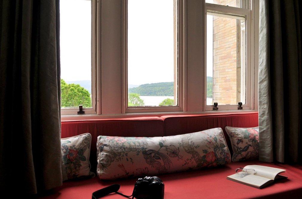 'Thank goodness there are still places like Ardtornish, which still has very much the feel of a grand Victorian country house. The setting of the house is spectacular, we saw two sea eagles flying together, and then a golden eagle, plus geese, curlew and other birds.'