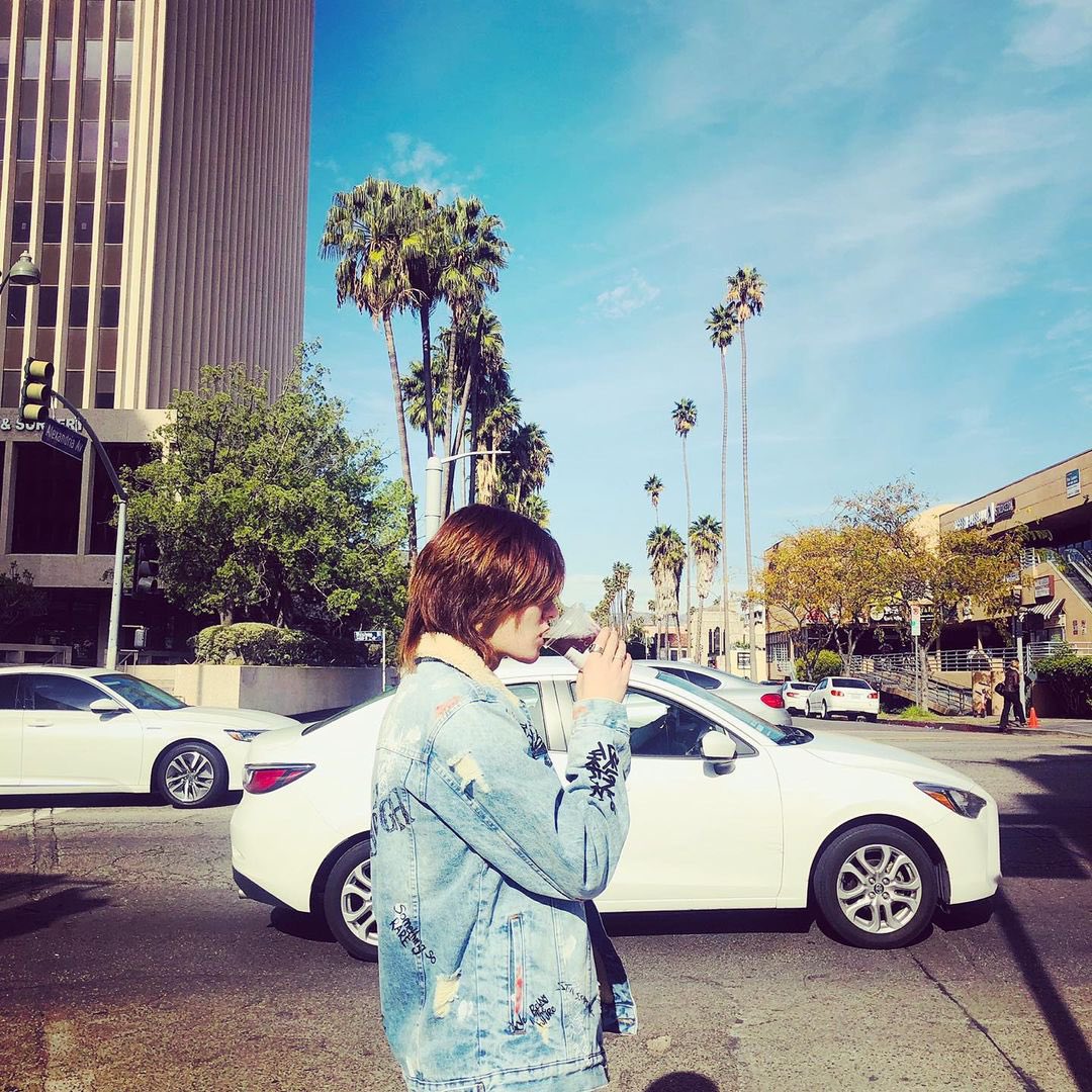 231218 #JAEHYUN IG LA’s Koreatown, one street apart 😂