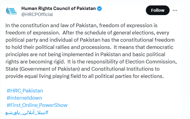 PTI USA Official tweet media