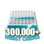 I love my new 300,000 Credits in a Week badge! Thank you to all my #Flirt4Free friends for making this<a href="/tag/flirt4free"class="tags"><span>#flirt4free</span></a>