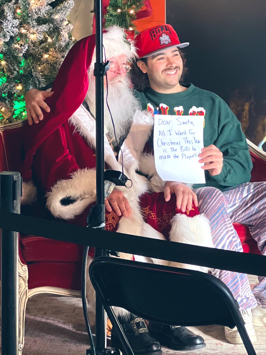 A special request for St. Nick by @BrotherBill716 #bts #SneakPeek #GoBills #dearsanta