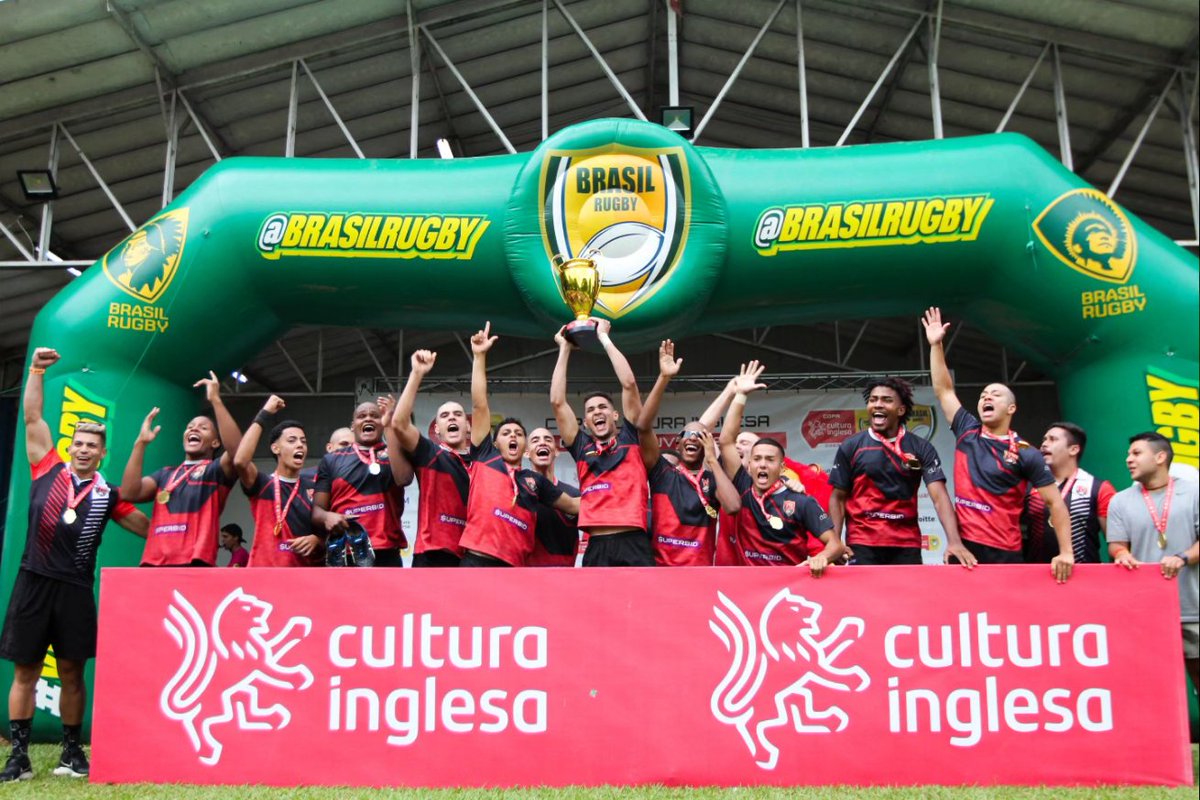 Paraná e São Paulo levantam as taças da Copa @culturainglesa Saiba mais: brasilrugby.com.br/2023/12/17/sao… #BrasilRugby