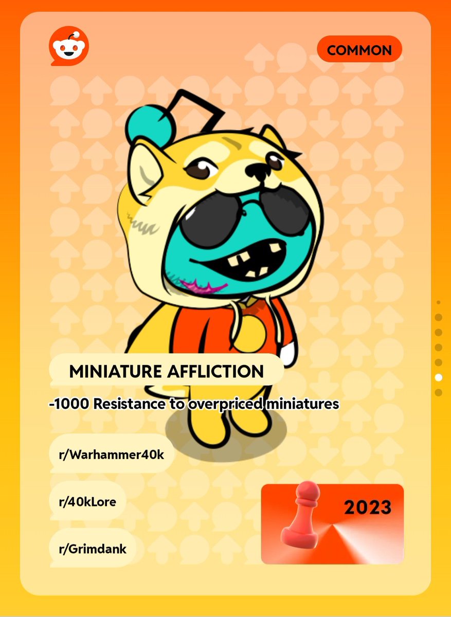 GoddammitMan's tweet photo. Reddit 2023 = warhammer & miniatures :D
#RedditRecap https://t.co/GAnrg04F5K
