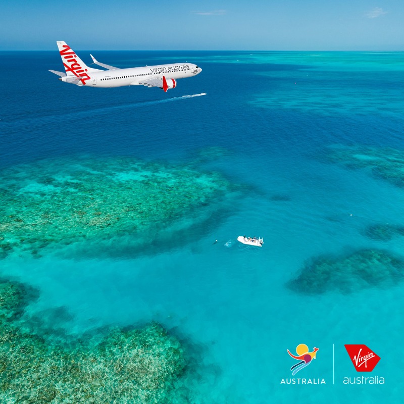 Go_Australia's tweet photo. ＼
🛫ケアンズ往復航空券が当たる🏖️
／
昨年6月にヴァージン・オーストラリア航空が 羽田↔️ケアンズの直行便を運航開始❗️

就航を記念して
🎁ケアンズ往復航空券を抽選で1組2名様にプレゼント🎉

📮応募方法
① @Go_Australia をフォロー
②本投稿を引用 1/31〆
③ケアンズでやってみたいことを記載❗️