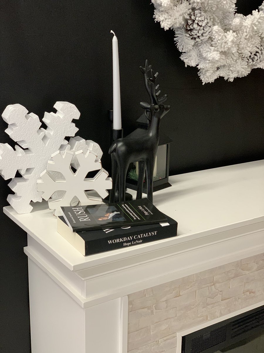 RiseandFlyToday's tweet photo. Yep. I love decorating everyone’s mantle with a few encouraging words. 🥰 Got a mantle you’re decorating too?

“Move with intention.” - page 191

#ProfessionalPurpose #RiseAndFly #WorkdayCatalyst #Holiday #Love #MantleDecor https://t.co/BYKceTSXuF