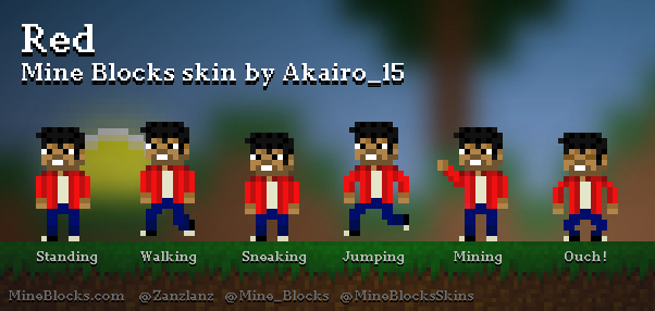 Mine Blocks - Girl 1 skin by Z