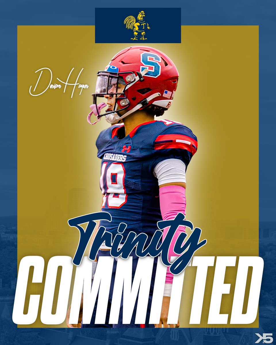 FULLY COMMITTED! #RollBantums

<a href="/CoachDevanney/">Jeff Devanney</a> <a href="/_coachdwilliams/">Denver Williams</a> <a href="/TrinCollFB/">Trinity College Football</a>  <a href="/StepinacSports/">Stepinac Athletics</a> <a href="/StepinacMSG/">Stepinac MSG Varsity</a>