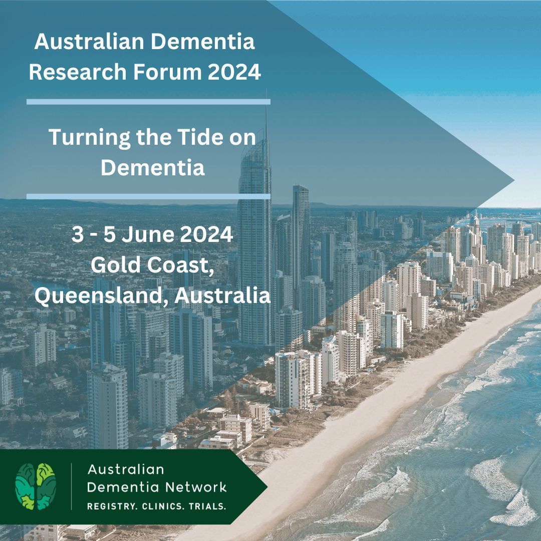 Abstract submissions are now open for the Australian Dementia Research Forum 2024! The theme for the forum is 'Turning The Tide On Dementia'. Abstract submissions are open and will close on 31 January 2023. Visit:➡️  buff.ly/3GMNq1V  for more information #ADRF2024