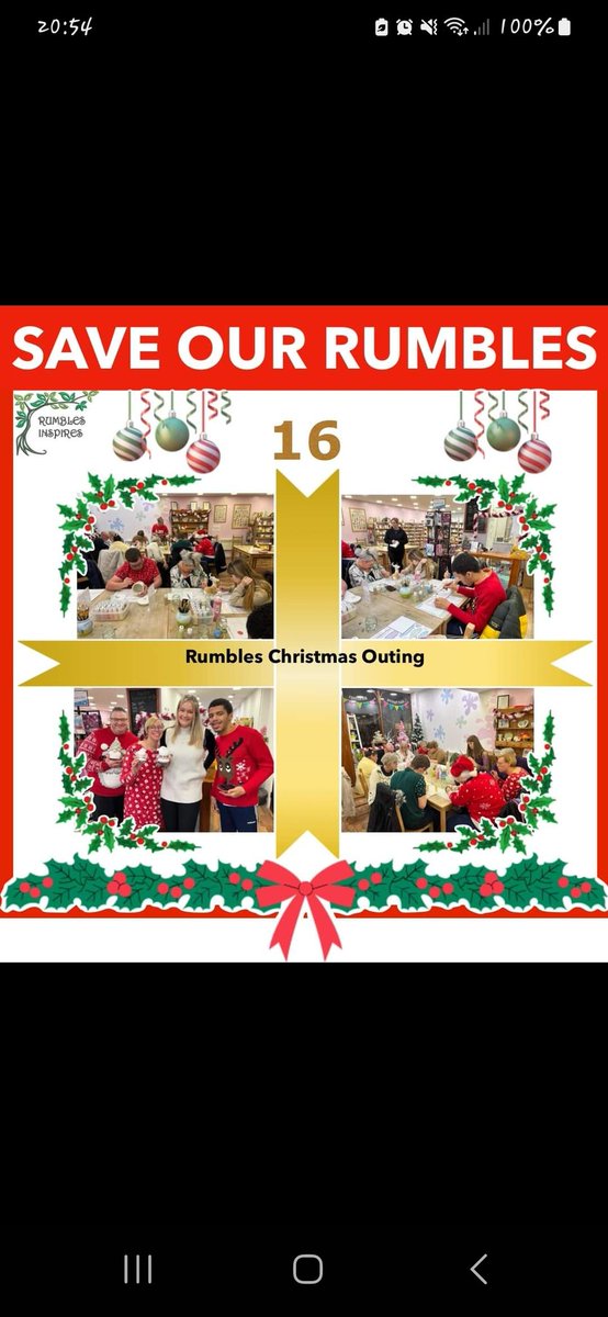 cafe_rumbles's tweet image. For something a little different, Rumbles staff and beneficiaries went to theglazeyplace.co.uk for their Christmas outing. A very talented bunch. 😀...

#SaveOurRumbles