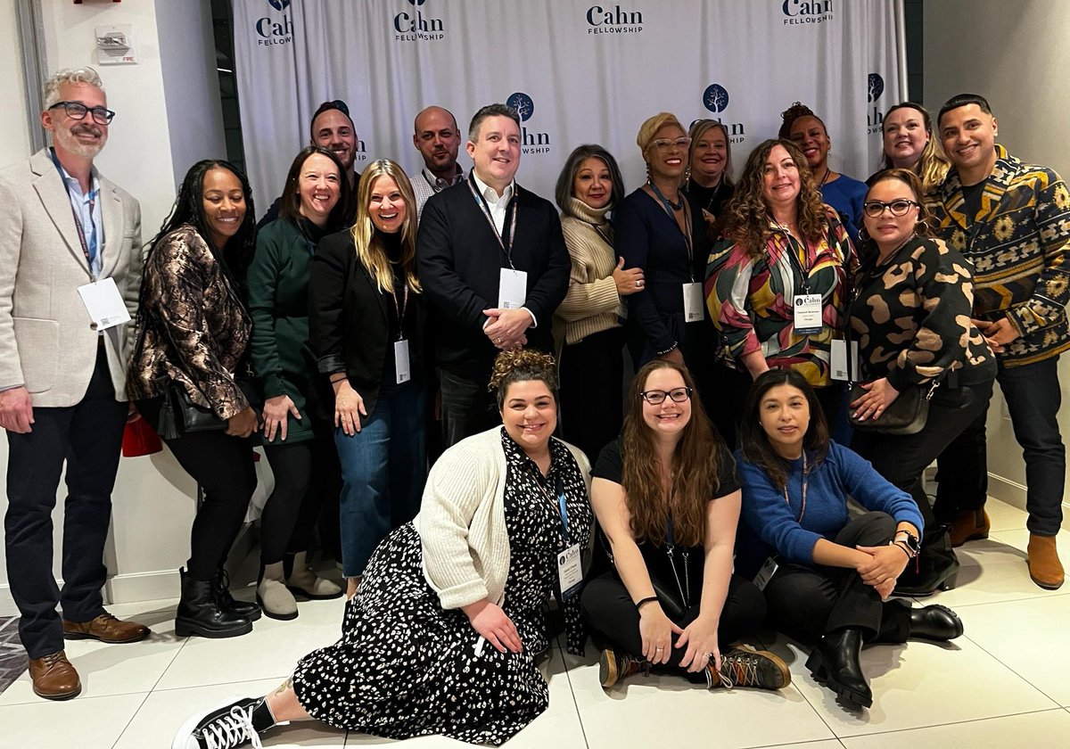 cwoverstreet's tweet image. Incredible weekend of learning and growing @CahnFellowship #transformative21 #CPS.