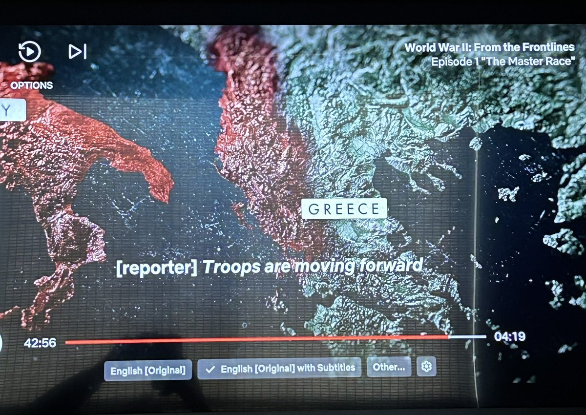 PlakoudasSpyros's tweet photo. Dear @netflix and @NetflixGR, did the producers of your documentary on WW II pass the history course on College?!

Because I start to seriously doubt so ...

#Netflix #History https://t.co/cARIYWZlRn