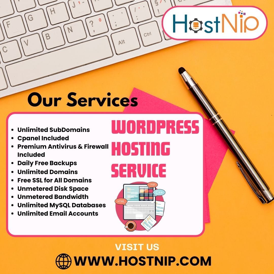Host_Nip's tweet image. Unlock the full potential of WordPress with HostNip&apos;s specialized WordPress Hosting service. Tailored for optimal performance, security, and ease of use. #wordpress_hosting_service #cloud_hosting_service #web_hosting_service #shared_hosting #domain_hosting_service #hostnip