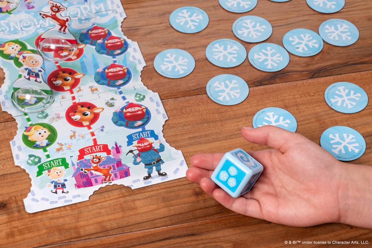 Rudolph the Red-Nosed Reindeer Snowstorm Scramble is the perfect holiday board game! The components are great for small and big hands and the cooperative play makes it fun for the whole family! Check it out! ❄️: a.co/d/7QpXHmm #ChristmasGame #BoardGame #FunkoGame #Funko