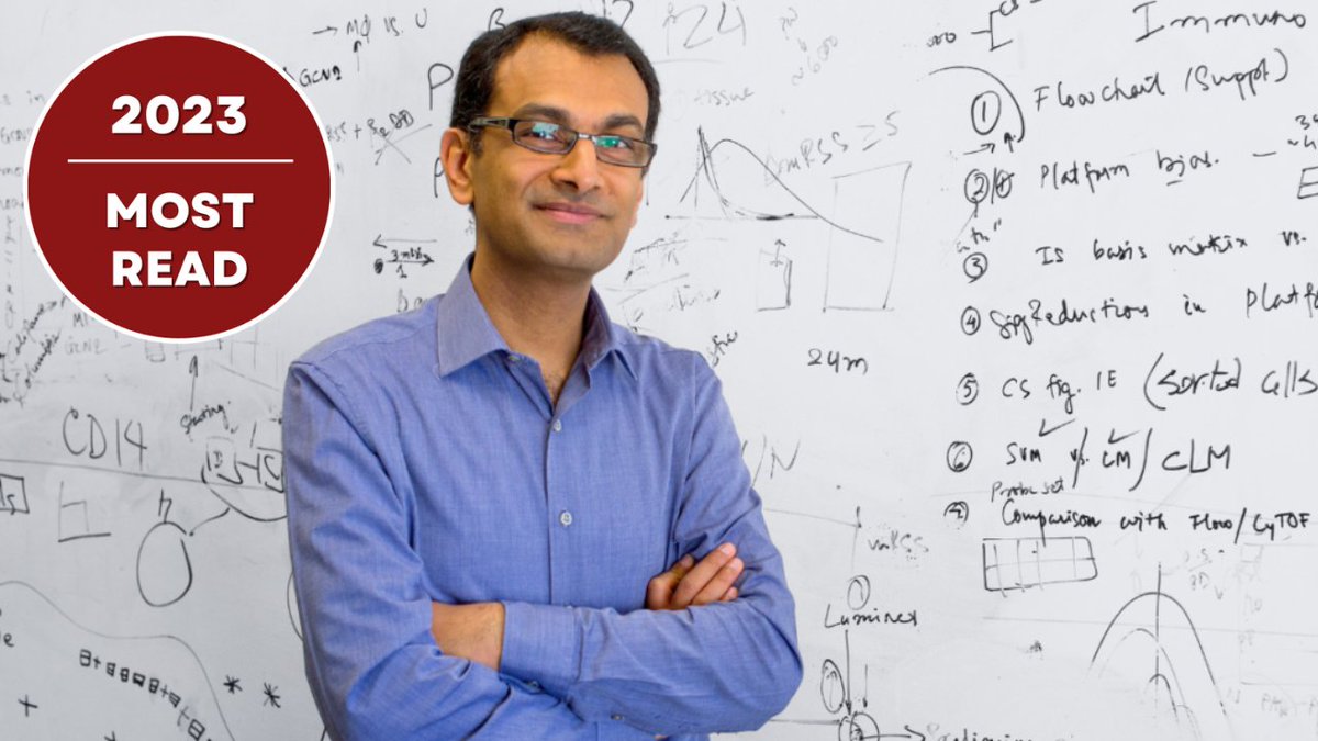 Purvesh Khatri, PhD, used to hate biology. Now, he's a bioinformaticist who uses data to reveal and predict how the human immune system works and how it will act when confronted with disease or infection: stan.md/3n7whda #Immunology #Bioinformatics #2023Recap