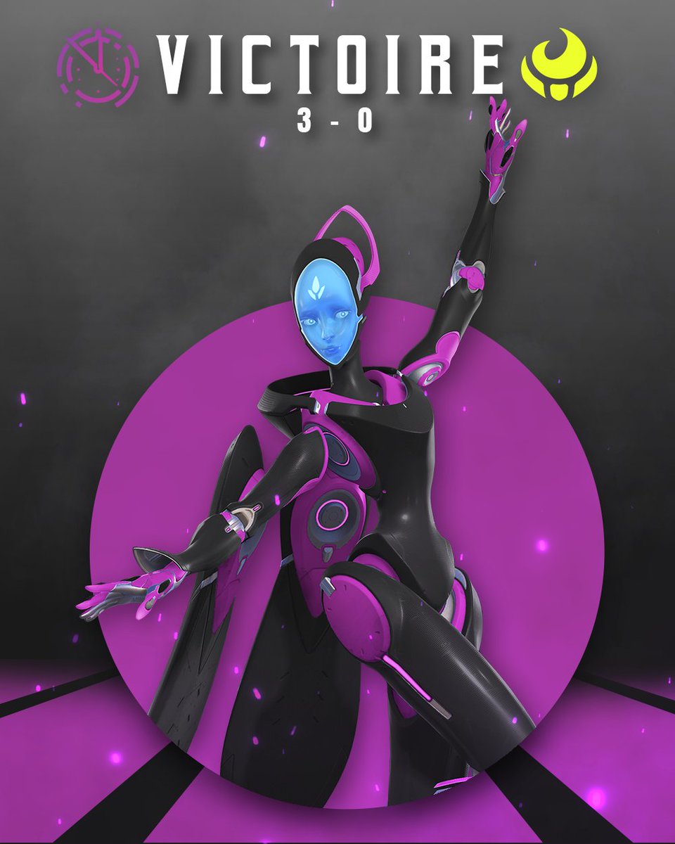 ✅ VICTOIRE !

Notre équipe termine donc deuxième de la phase de placement du <a href="/PlayAllForOneFR/">Overwatch AllForOne France</a>. Le parcours de notre équipe continuera donc en " Espoir ".

Ggs P-Alkya 👏

#LastMinute ⌚ #EnRetard