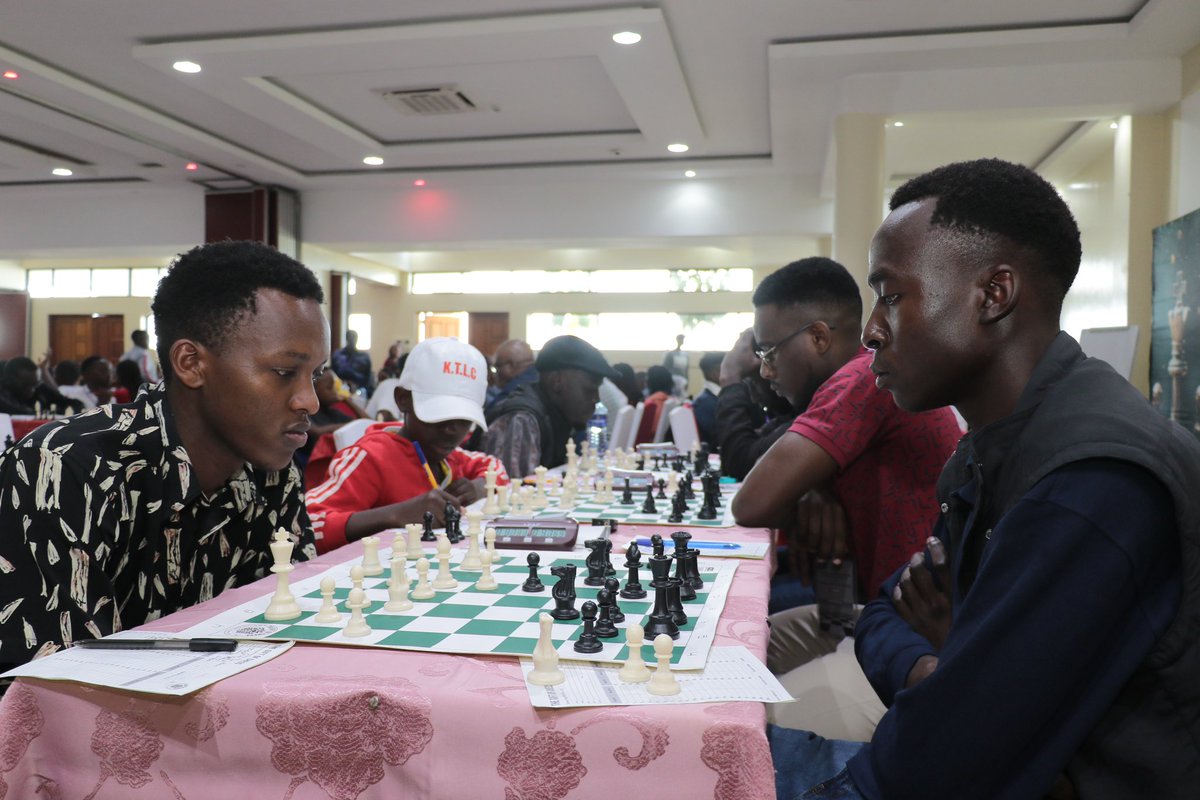 tyronedavisiii's tweet photo. We at @thegiftofchess call her the Iron Lady but her name is @PhylisNgigi and she has lead the entire distribution of our chess sets across East Africa (not a small task). This weekend she organized a 7 round G/60 FIDE rated tournament in Kiambu, Kenya with over 400 players from Kenya, Uganda, and Zimbabwe. The pictures speak for themselves. This is what chess in Africa looks like. This is what opportunity looks like.  1/