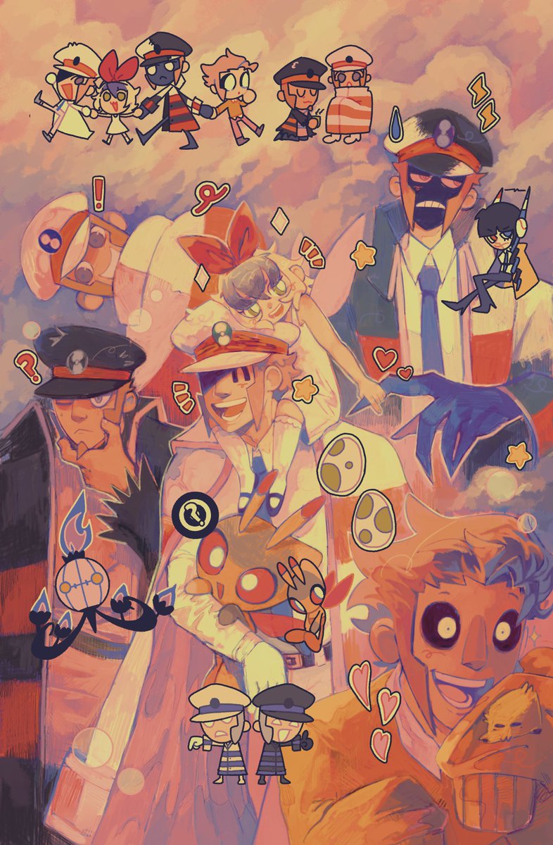 my page for the <a href="/destunownzine/">Destination UNOWN: An AU SubMas Zine!</a> ft my glitch au 💥💥❤️❤️this was the first zine I ever worked on it was super fun!!