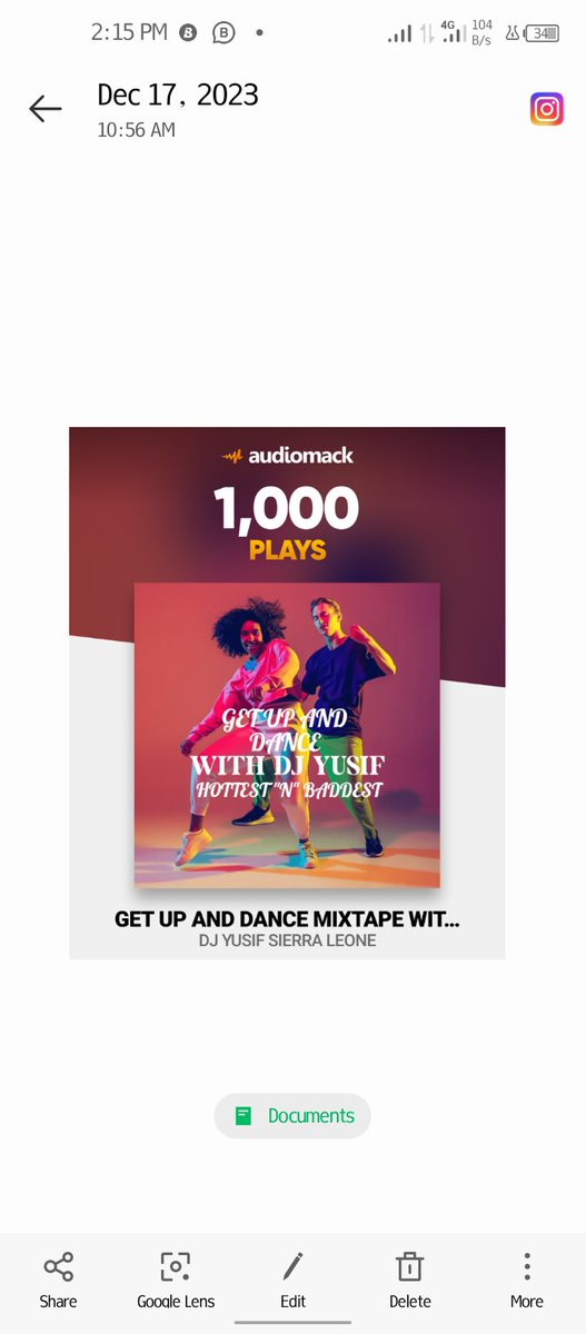 DJYusif1's tweet photo. *Hey Fan's 🙌🏾*
*Hope Y'all Safe 🙏*
*Just An Alert !! That THE "GET UP AND DANCE MIXTAPE" 🔥Is Now On 1,000 Plays ⏯️ Thanks To You Guys  Who Help Me Made It's Through This Trending ❤️ It's All Through You, Your Data's, Time, And Love Really Appreciate You Guys Alot. https://t.co/TUmIX6UuRl