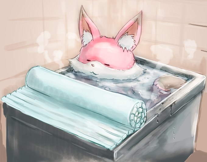 「入浴 バスタオル」のTwitter画像/イラスト(新着)