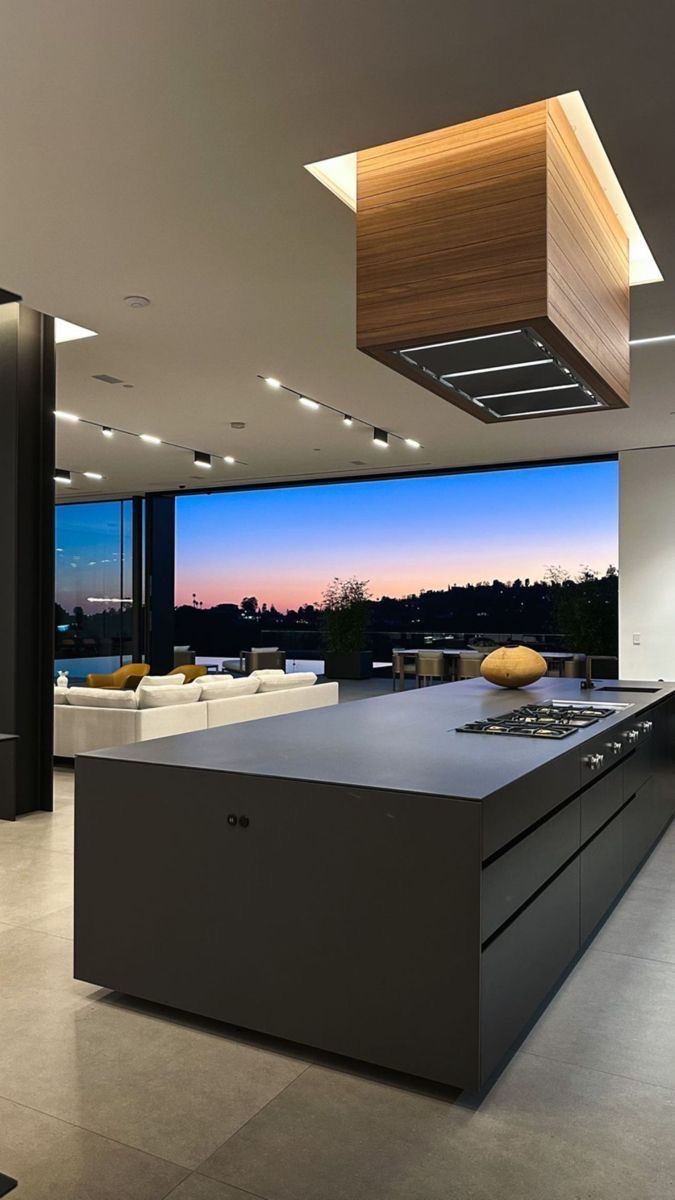 Modern kitchen.