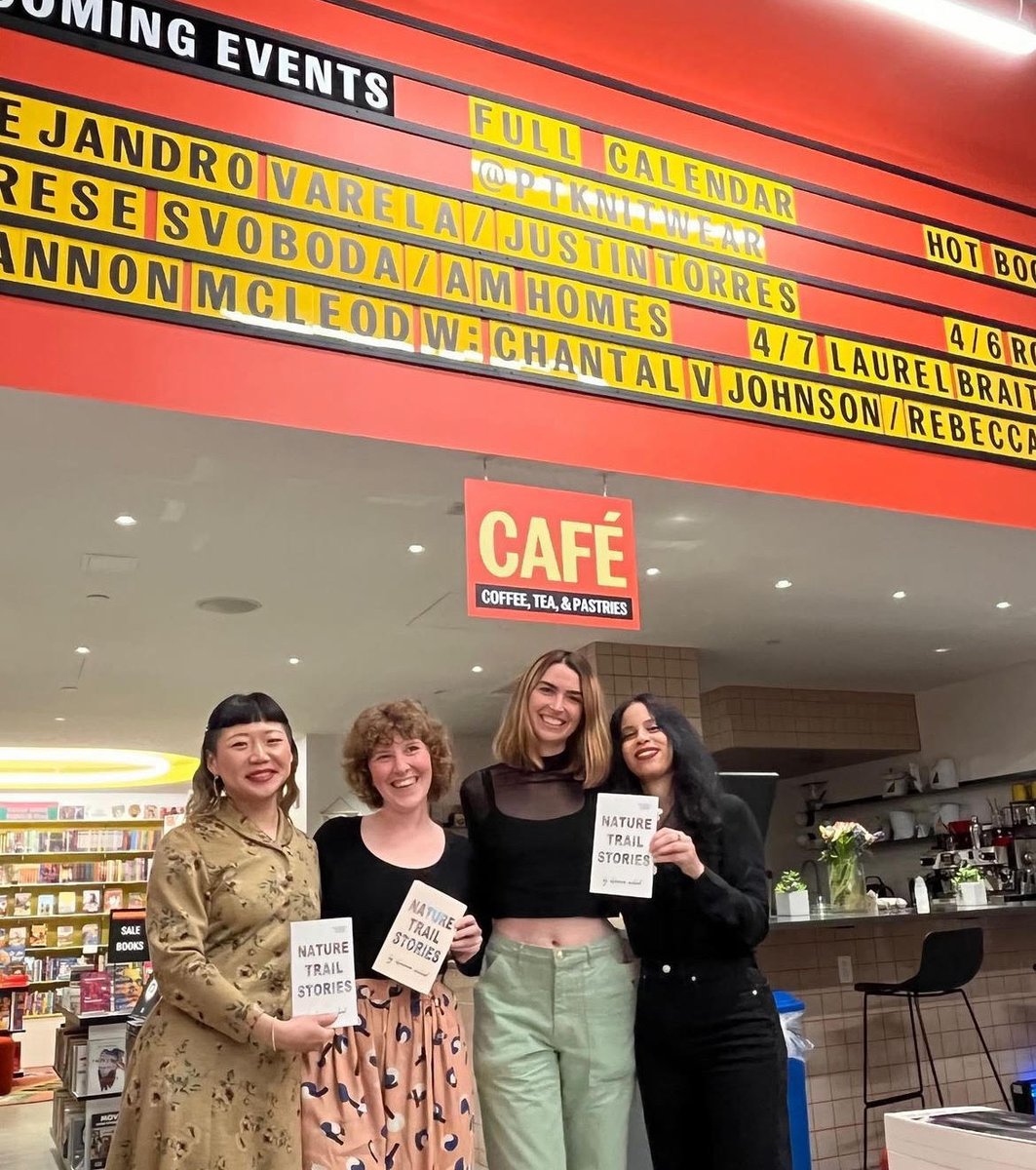 A wonderful short story collection bloomed in late March-early April. NATURE TRAIL STORIES by <a href="/OcqueocSAM/">Shannon McLeod</a> took the world by storm at <a href="/ptknitwear/">P&T Knitwear | Books and Podcasts</a>! As <a href="/RachelKrantz/">rachel krantz</a> once wrote, "McLeod's incisive attention to their inner life and compassionate sensitivity as a writer unites them.”