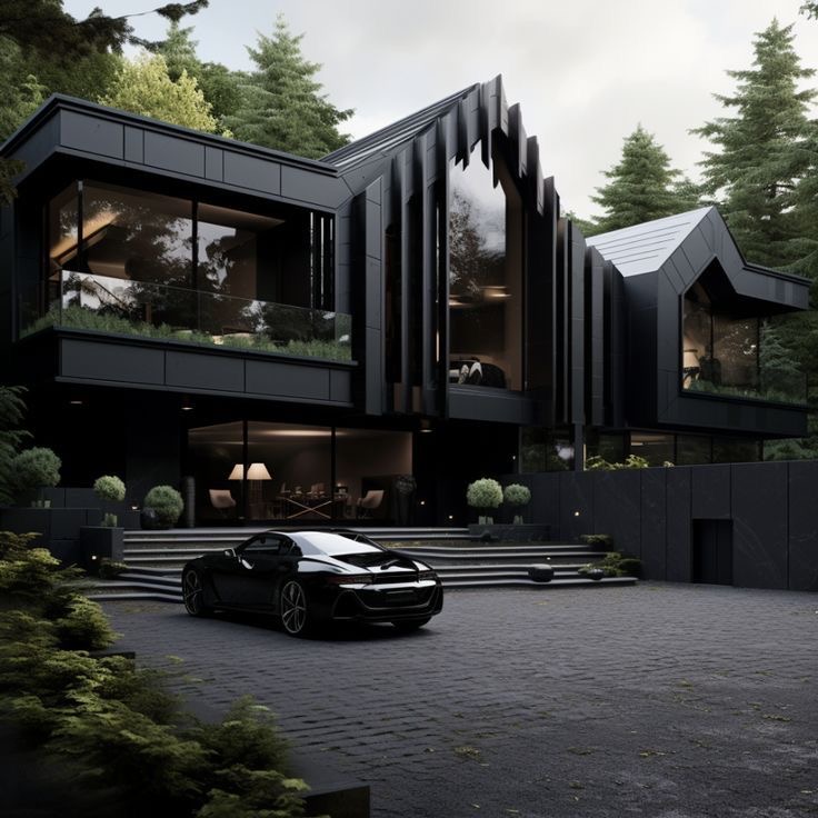 Dark mansion.