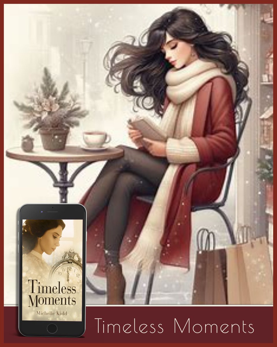 MichelleKidd67's tweet image. ☕ If you&apos;re out grabbing those last-minute #stockingstuffers, don&apos;t forget to treat yourself! Unwind from a long day of shopping with a #timetravel #Mystery this Monday.  
amazon.com/Timeless-Momen…