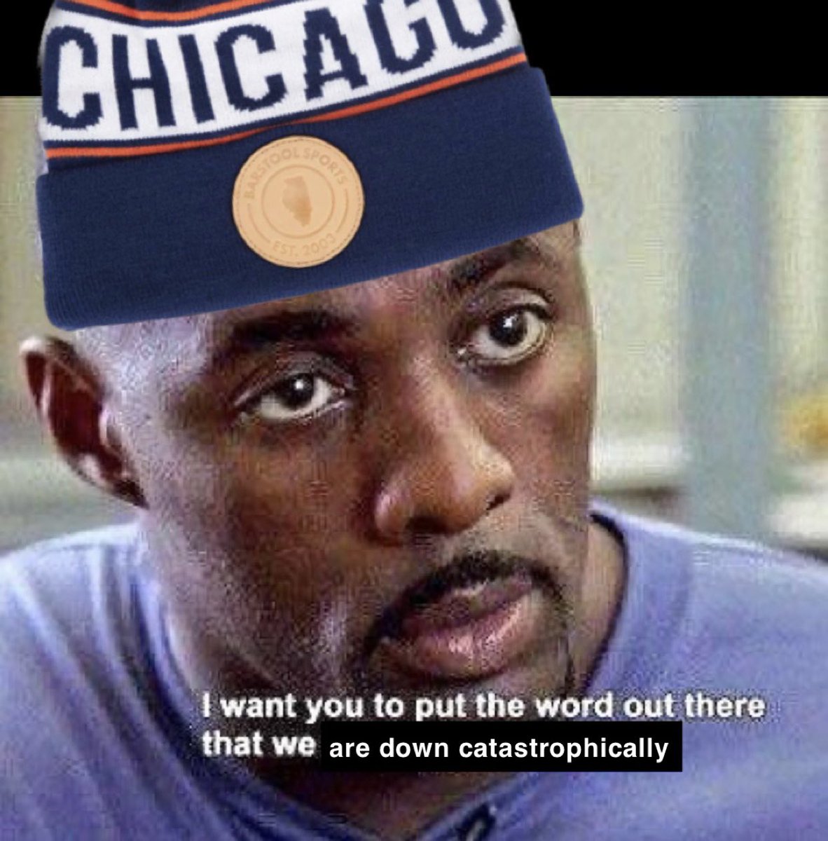 barstoolchicago's tweet photo. We’ll be seeing that Hail Mary in our nightmares tonight https://t.co/toCRiytTmh