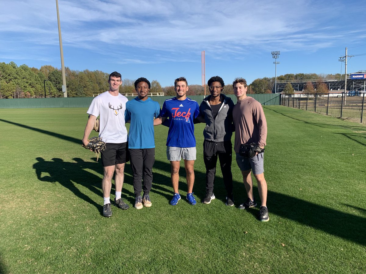 Madison Central Baseball (@jaguar_baseball) on Twitter photo A few guys on campus this Sunday that are home for the holidays. Discussions for our next alumni game for the fall! Some challenges were issued.<a href="/rjgrace1/">Regi Grace</a> A few guys on campus this Sunday that are home for the holidays. Discussions for our next alumni game for the fall! Some challenges were issued.<a href="/rjgrace1/">Regi Grace</a>