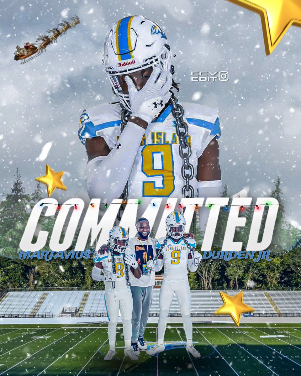 I’m Home! Go sharks 🦈! Thank you for coach coop and cap for giving me the opportunity to play division l football let’s work. @CoachKap_ @DwayneThomas_ @CoachRCooper @LIUSharksFB