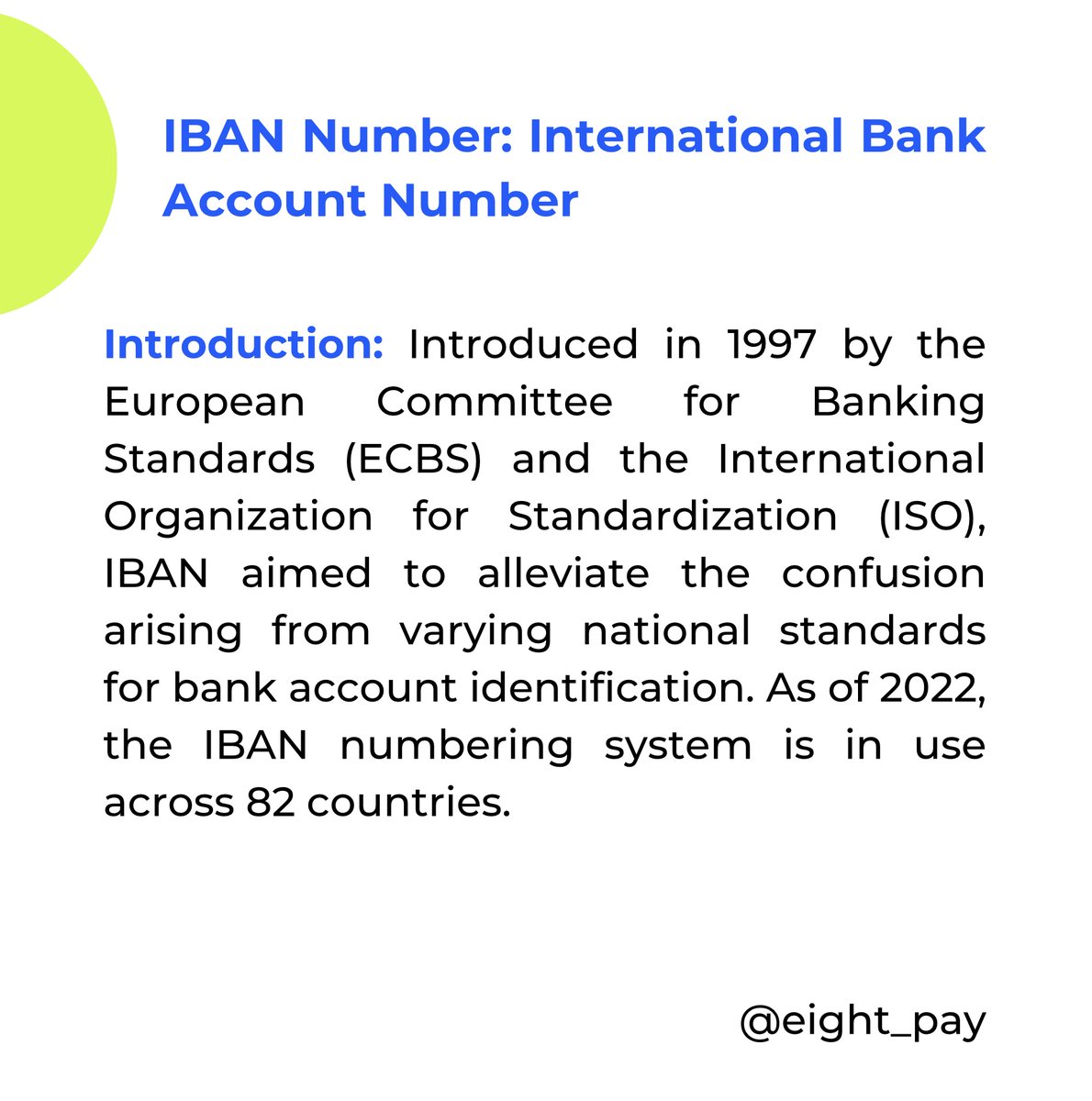 Eight_pay's tweet image. Decode global banking with IBAN, BBAN, and BIC.💳#b2b #b2bpaymentprocessing #EightPayExpert #EightPay #PaymentRevolution #FinTechInnovations #icelondon2024 #sbcevents #sigma
