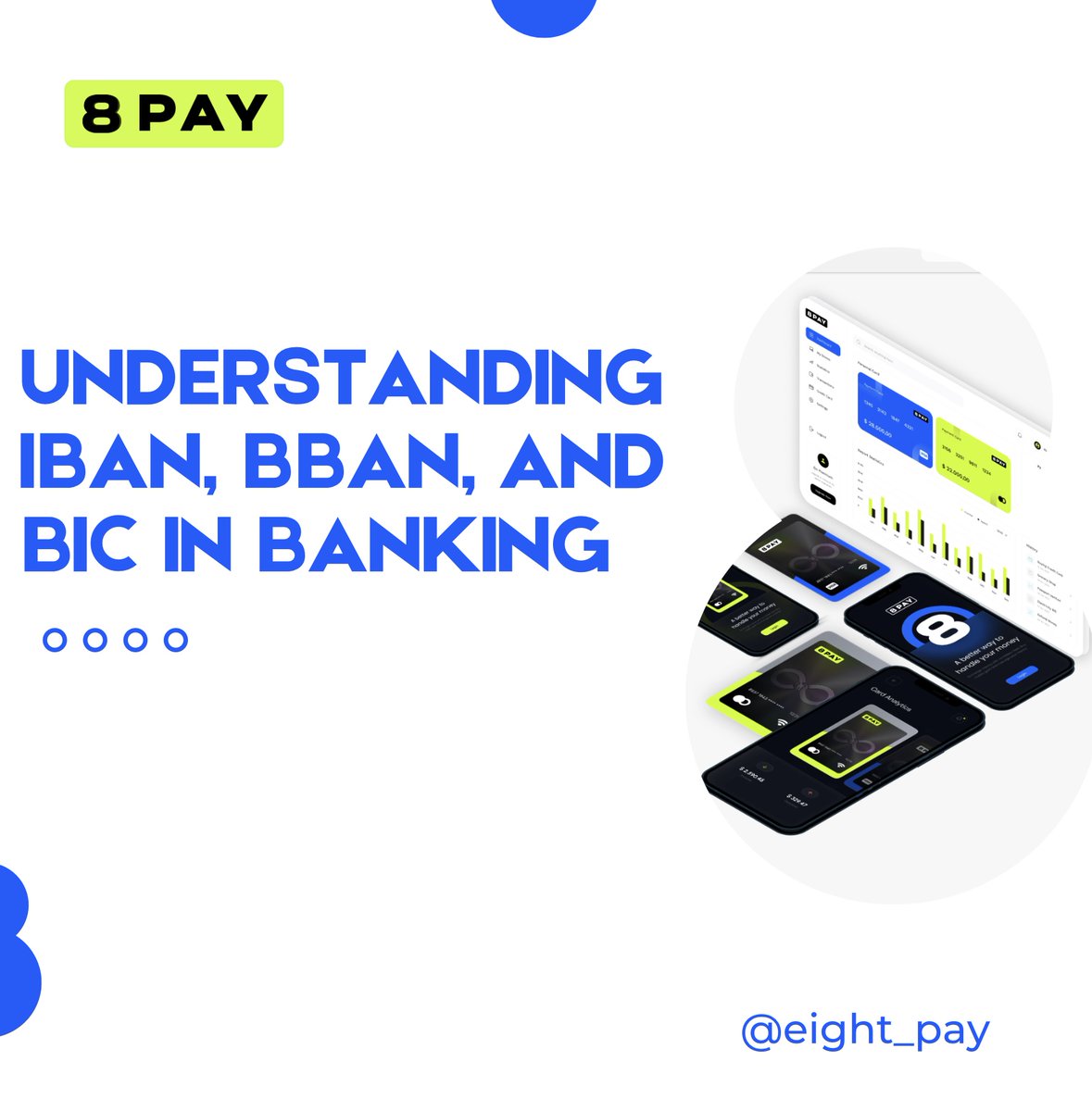 Eight_pay's tweet image. Decode global banking with IBAN, BBAN, and BIC.💳#b2b #b2bpaymentprocessing #EightPayExpert #EightPay #PaymentRevolution #FinTechInnovations #icelondon2024 #sbcevents #sigma