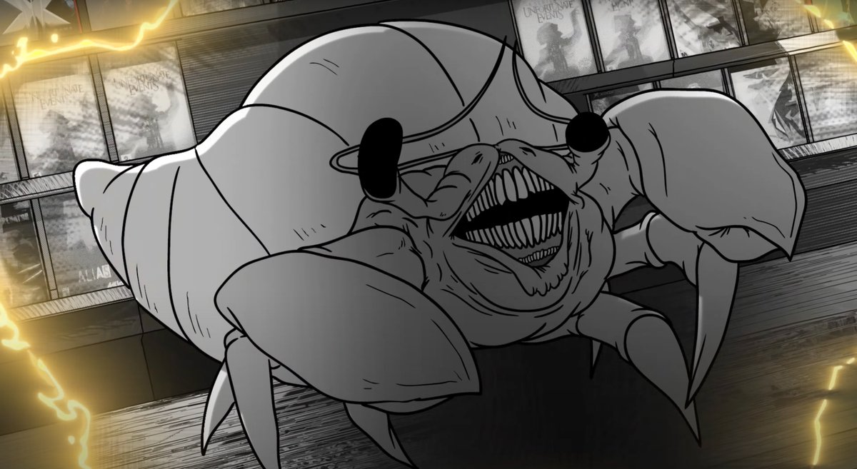 Shout out to <a href="/meatcanyon/">Papa Meat</a>, <a href="/imadeasong/">Justin</a>, <a href="/AlexWalkerSmith/">Alex Walker Smith</a> and the crew for having me on another cartoon. I got to play Retro Ron and make some monster noises as the Hermit Crab. Check it out, baby!! tinyurl.com/melvinnostalgia