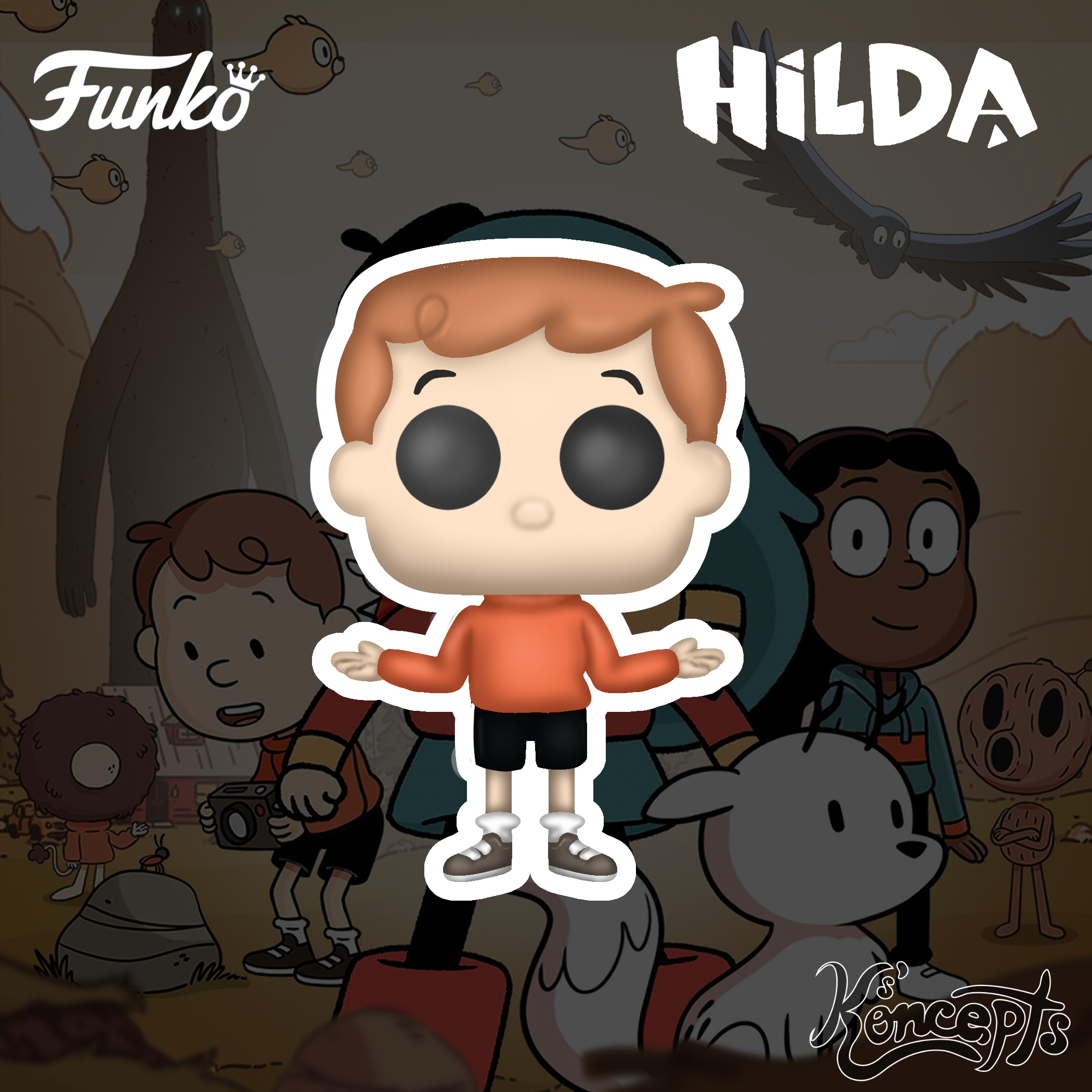 K's Koncepts on X: #398 Jumbo Funko Pop! Box & Pop Concept: Eda w