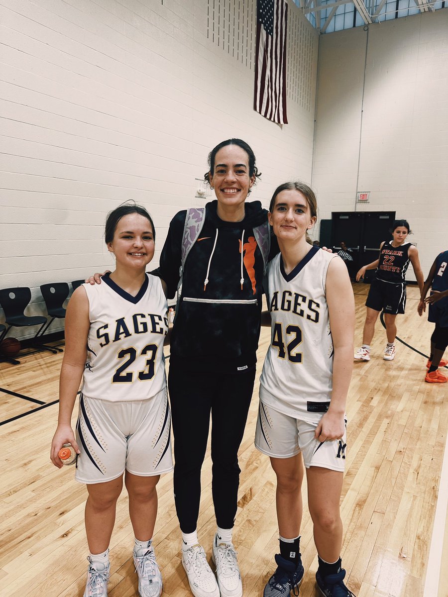 SagesGBB's tweet photo. ⭐️Congrats on the All-State Honors!!⭐️

Coach Kyler - Coached the East Central Team
Anya Sheppard - played on the EC Team
Grace Weidner - played on the EC team

Congrats, way to represent our program!! 💪🏼

#MonticelloTough l #GoSages https://t.co/o5dVyXWgUg