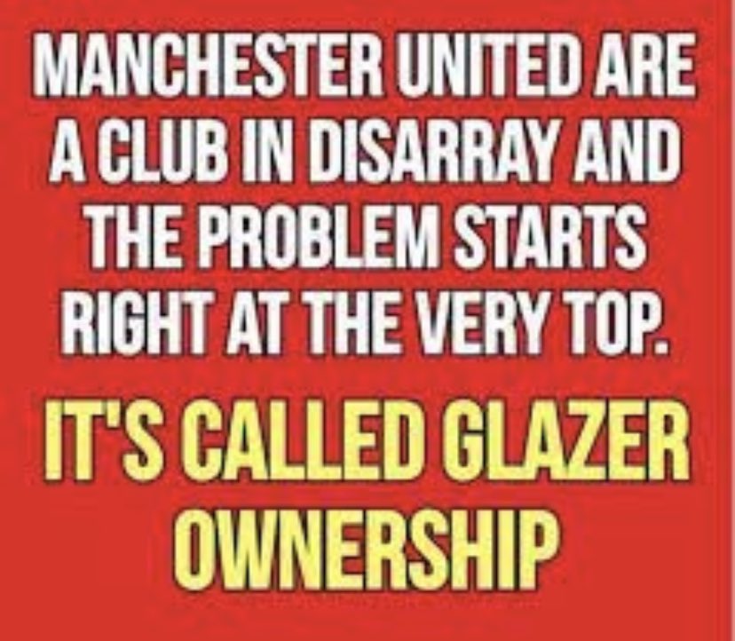 @JennaLaineESPN #GlazersOut #GlazersAreVermin #GlazersSellManUtd