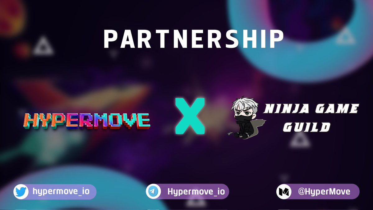 SuccessTipsAI's tweet photo. ๐ฅ @NinjaGameGuild, a gaming community for Africans to earn money through gaming, has partnered with @Hypermove_io
๐ฅ Unlock the potential of play-to-earn with #HyperMove, the ultimate gaming ecosystem that rewards you for having fun.
๐ฝVISIT
https://t.co/iPj2q8gMtC
#P2ESpace https://t.co/oiV24U2bNP