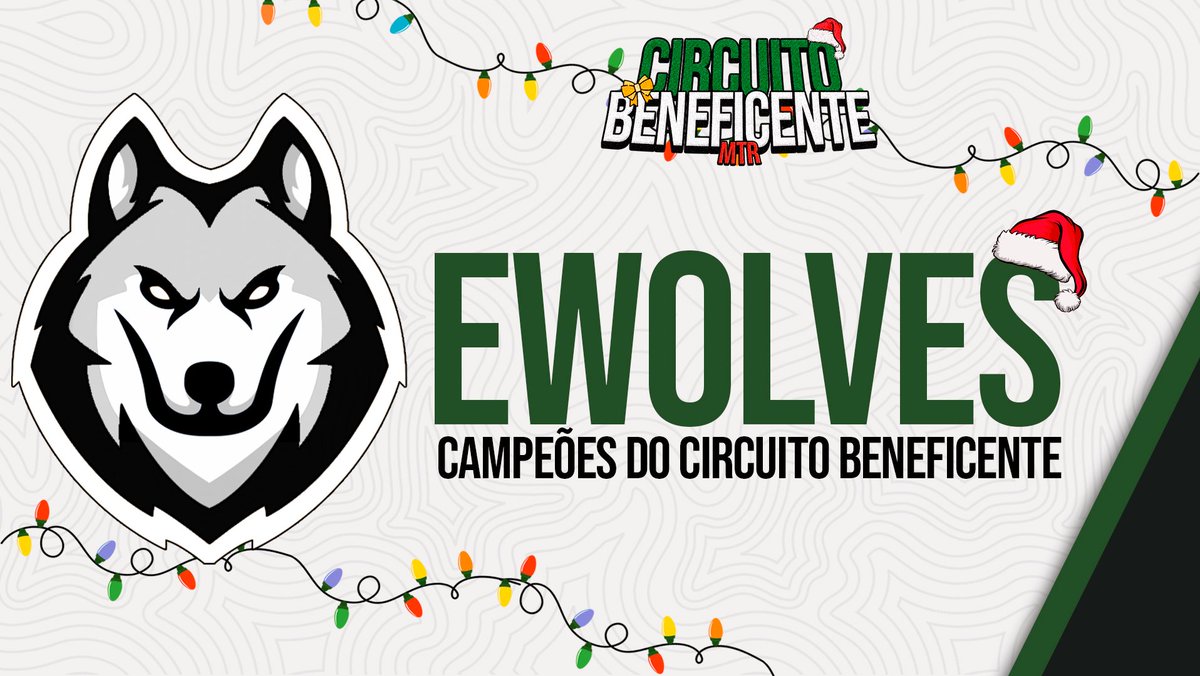 MTRGamingBR's tweet photo. E A @EWOLVESGG É CAMPEÃ DO CIRCUITO BENEFICENTE!!

Parabéns a todos os players, foram campeões invictos com muito entretenimento garantido! Levam pra casa o troféu e a premiação 💝 https://t.co/KIctsu7Mye