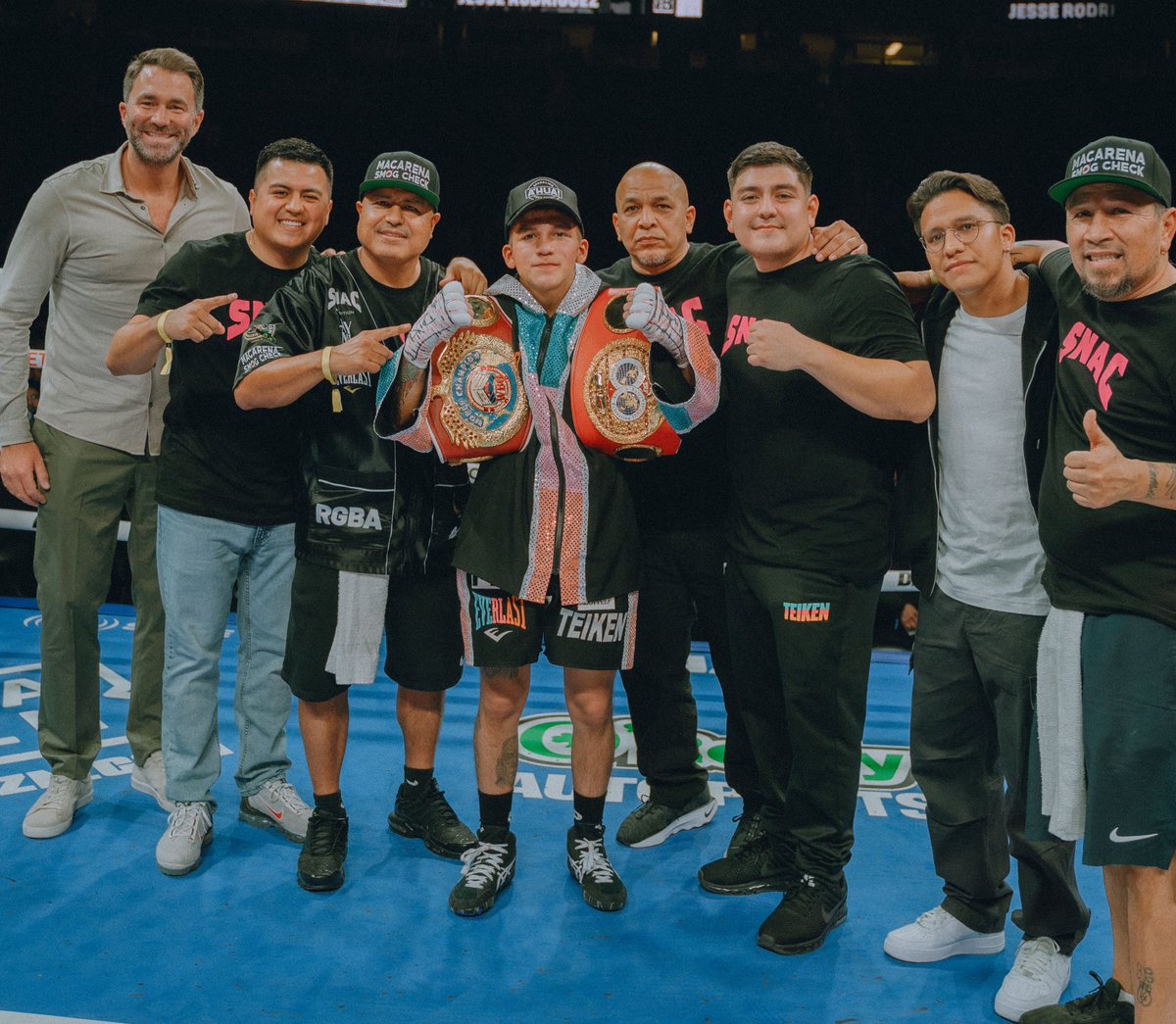 Unified WBO and IBF World Champ! 2 Division 3 Time World Champ at 23 years old! #RGBA #HouseOfChampions @210bam