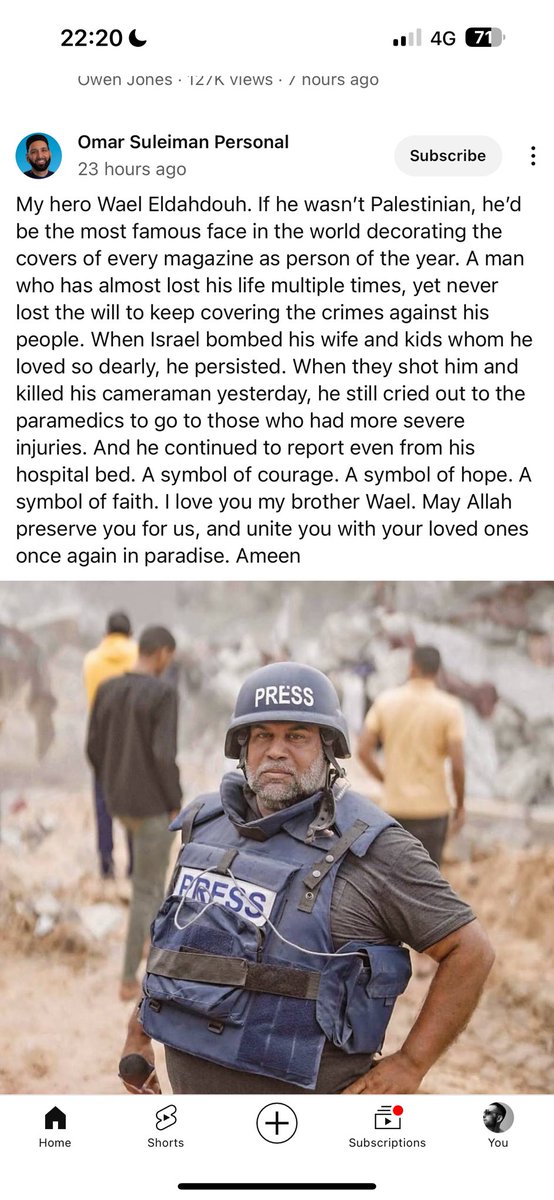 These are the stories of the brave men and women that need to be told!

👏👏👏❤️🇵🇸