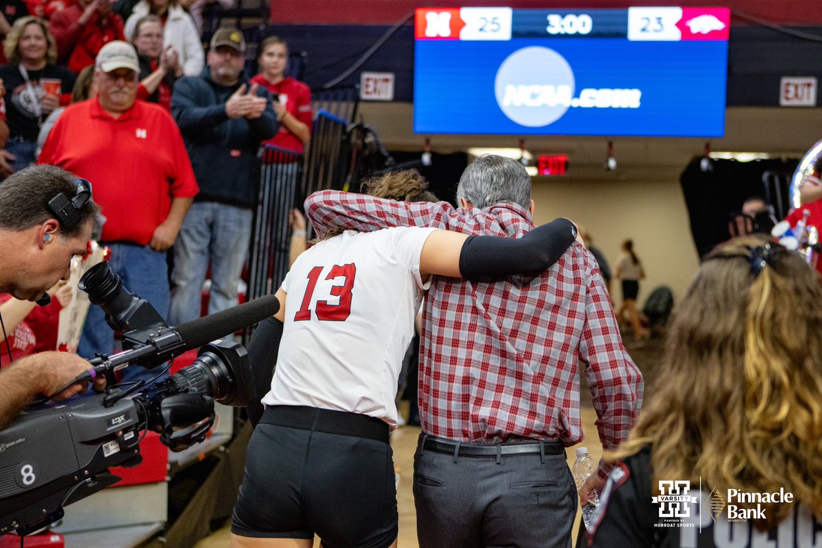 2023, a season we will never forget. 

Thank you, <a href="/HuskerVB/">Nebraska Volleyball</a> ♥️

#Huskers | <a href="/pinnbank/">Pinnacle Bank</a>