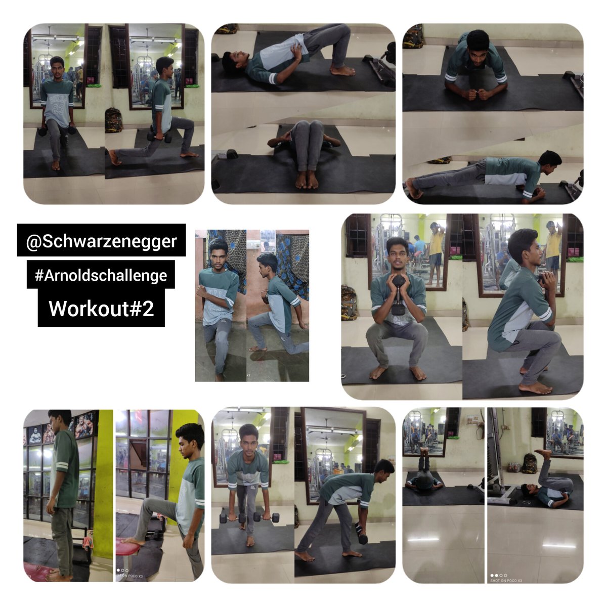 _Aravindakumar's tweet photo. The Finish strong challenge (2023 December)
Workout#2 https://t.co/EN7kEdTwzt