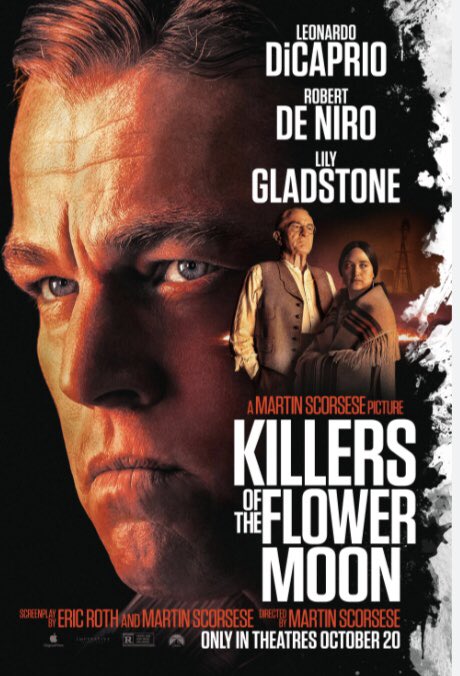 Starseeker1986's tweet photo. Film recommendation!
Killer of the Flower Moon draws its inspiration from a complex and disturbing true story.
It takes us back to 1920s Oklahoma and shines a spotlight on the crimes against the Osages. Cultural Love story with a twist. #film #movie #redindian #history https://t.co/dVMkt8ePF7