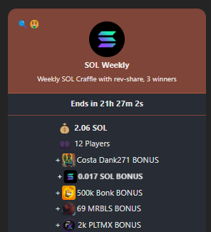 (C)raffle BOT tweet media