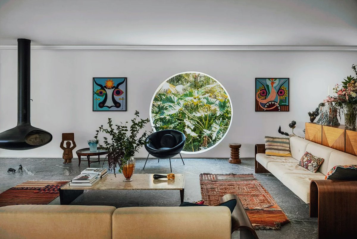 luusssso's tweet image. Home in Rio de Janeiro designed by Brazilian architect Oscar Niemeyer