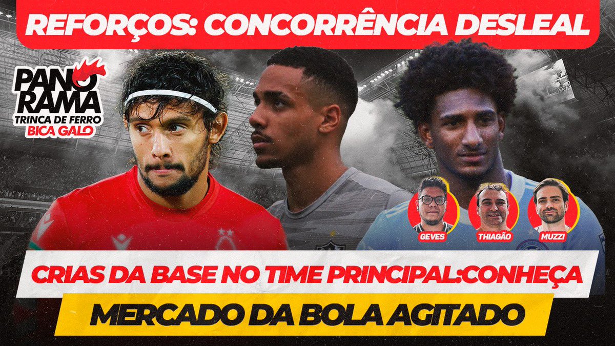 Mercado da bola: Flamengo adota cautela antes de oferta ao Galo e