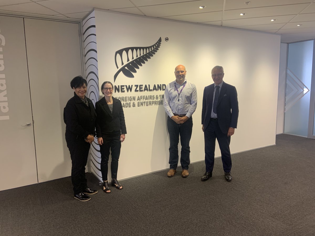 Last week we welcomed Cecile Hillyer to Auckland to undertake a programme of business calls ahead of commencing her role as New Zealand’s next High Commissioner to Canada. She will take up the position in mid-January. All the best for your posting Cecile!