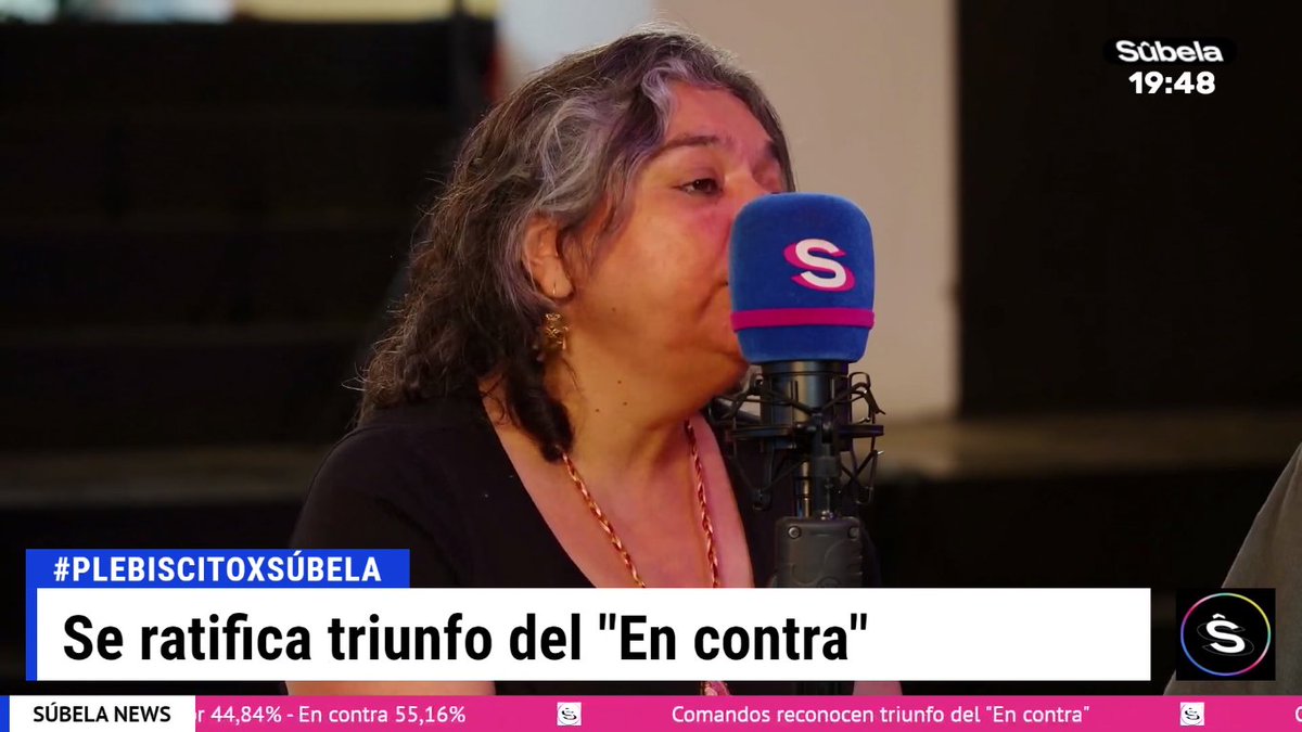 subelaradio's tweet photo. "Nadie gana, y no creo que gane la Constitución del 80. Yo creo que lo que ha sucedido es que ni el ejercicio anterior ni este le gustó a la gente". @CasasDirectora en #PlebiscitoXSubela. 

Síguenos en vivo: https://t.co/MJJ02NIwzi https://t.co/Qa7WylC3Oz