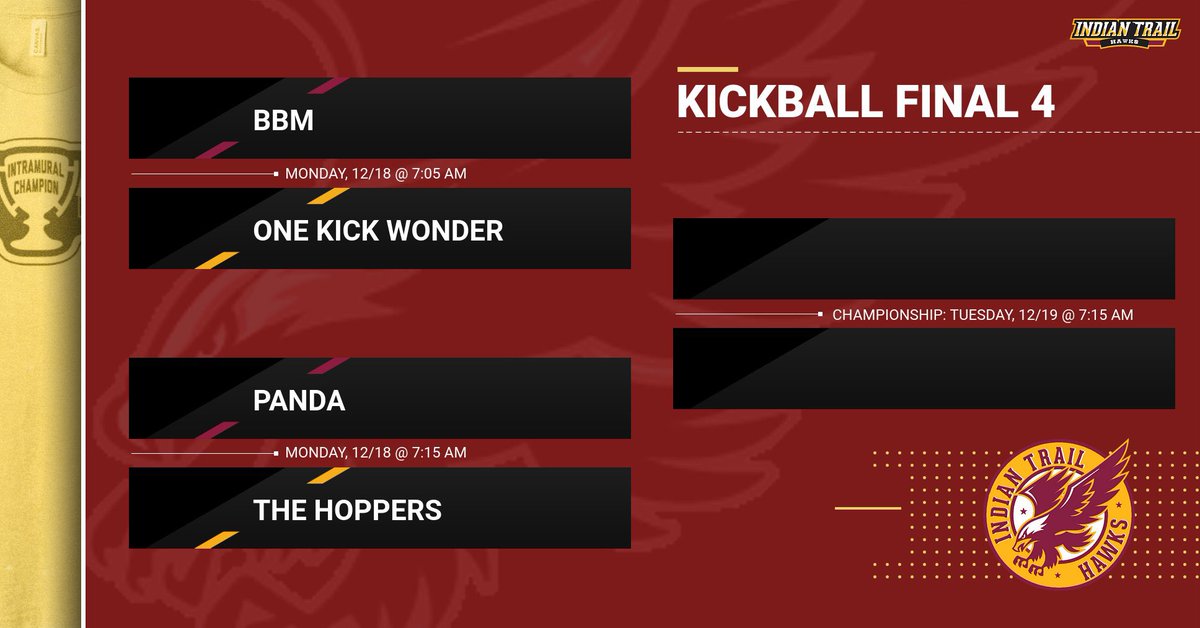 Kickball Final 4!! 🏆